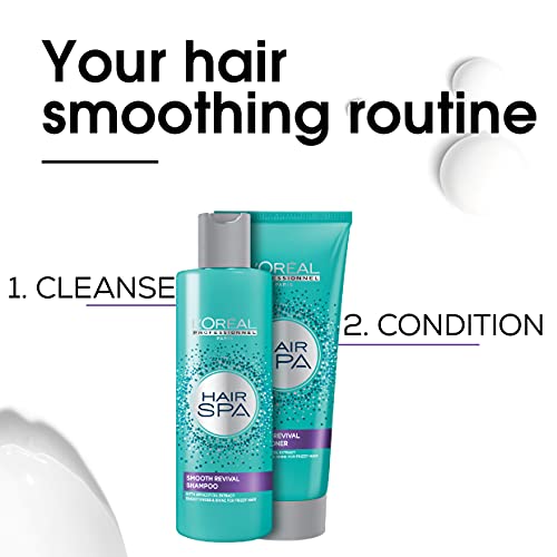 Image of L'Oreal Professionnel Paris Hair Spa Smooth Revival Conditioner For Frizzy Hair With Apricot Oil, 200 Ml