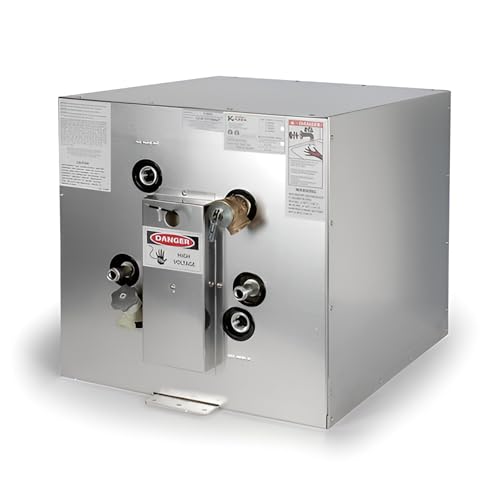 Camco 11841 Kuuma Water Heater with 120V Front Heat Exchange and Back Mount - 11 Gallons