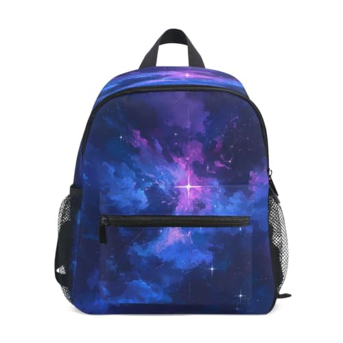 Sac à dos enfant bleu foncé et violet, le cadeau idéal pour fille et garçon