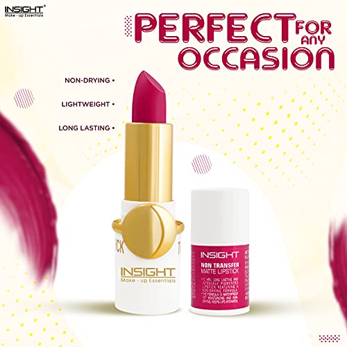 Image of INSIGHT Non Transfer Matte Lipstick - 4.2g, Bare with Me (LL26)