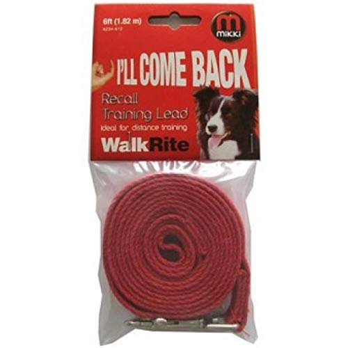 Mikki - WalkRite - Recall Training Lead for Dogs (1.82m) 6ft