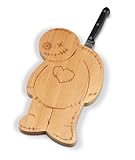 Fred & Friends OUCH! Voodoo Cutting/Serving Board and Knife Set
