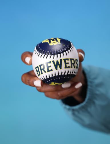 Image of Franklin Sports MLB Team Soft Baseballs - Team Logo - Fan Shop Toy Baseball for Kids - Decoration for Desks and Office