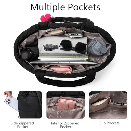 Bolso Tote acolchado para mujer elegante y práctico miniatura 5