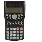 Advanced Scientific Calculator with 240 Functions and 2-Line LCD Display - for Students, Teachers, and Professionals in Engineering and Business (Navy Blue)