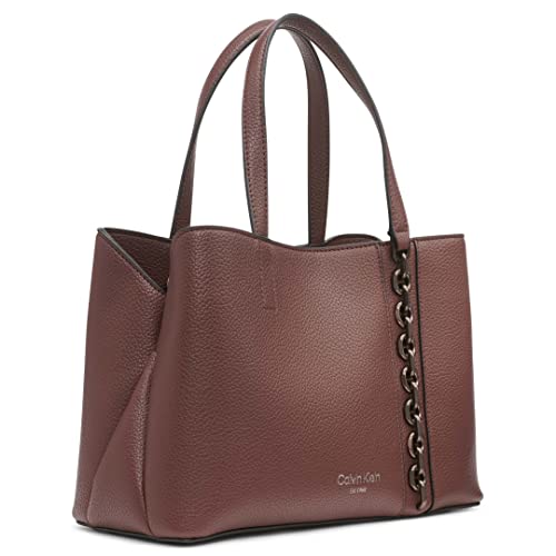 Image of Calvin Klein Womens Adeline Triple Compartment Satchel