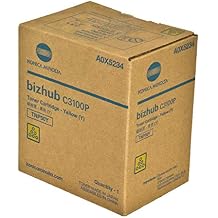The Cartridge People Genuine OEM for Konica Minolta TNP50Y, A0X5234, Yellow Toner 6,000 Pages, BIZHUB C3100P