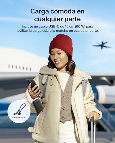 Batería Externa Carga Rápida 10000mah Belkin USB-C para iPhone 15 y Pixel 9 6