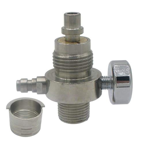 New 304 Stainless Steel High Pressure Valve for Condor Airgun PCP Airforce (TOP HAT OD: 10 mm)