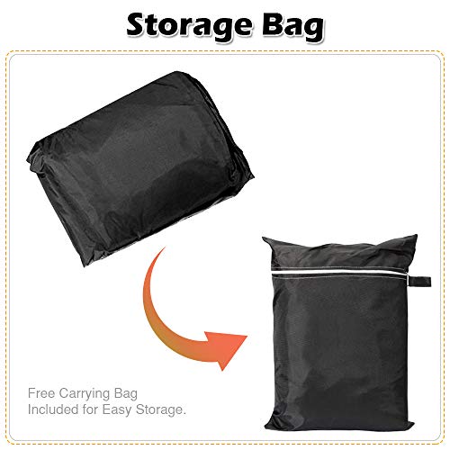 image for HOMEYA Golf Cart Cover,Waterproof Snowproof Golf Club Cover for 4 Pass