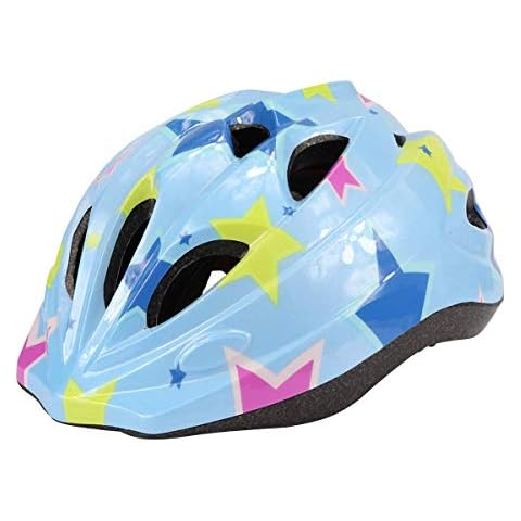 Kids Bike Helmet,Toddler Skateboard Helmet Adjustable Impact Resistance Ventilation Multi-Sport Helmet,Youth Sports Safety Protective Helme for BMX Bicycle Skate Scooter Bike (Blue - stars) Cover