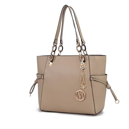 Image of MKF Collection Shoulder Bag Handbag for Women, Vegan Leather Satchel Bag ladies Tote Bag, Top-Handle Purse by Mia K