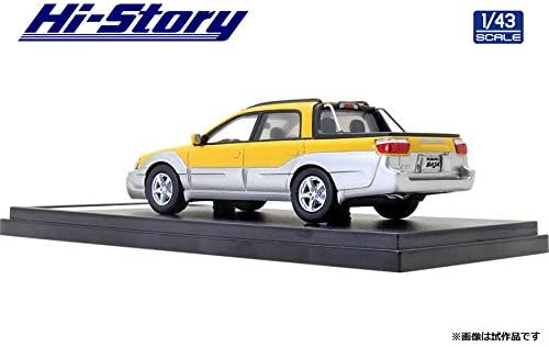 Hi Story 1/43 Subaru BAJA Sport (2003) Baja Yellow / Silver Stone