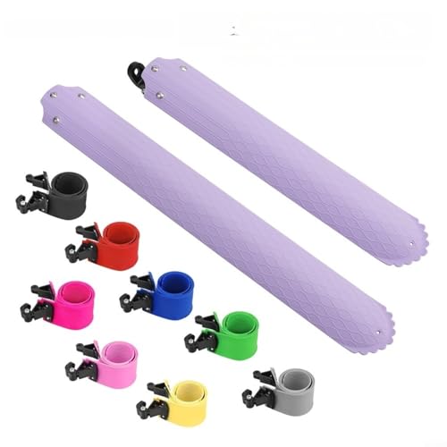 Garde-boue pliable caoutchouc et acier pour vélo 14-22"
