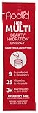 Root'd - Powder Multivitmian with Electrolytes and probiotics, Sugar Free (1 Pack, for Her)