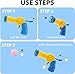Interactive Cat Toy Ball Launcher Pistol with 100 Pcs Pom Pom Balls, Magic Pet Fetch Gun Shooter, Flying Plush Ball Shooting Play for Dogs and Kittens, Fun and Fuzzy Games Training for Indoor Kitties
