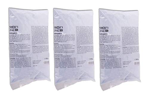 Preisvergleich Produktbild PROFILINE Blondierpulver - blau - staubfrei 500g 3 Stück