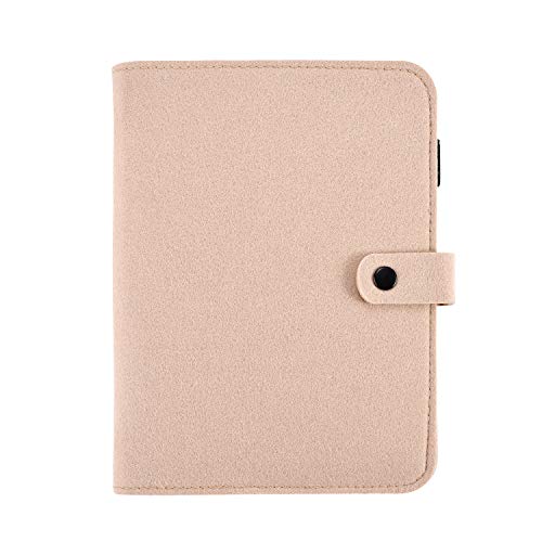 Planner Binder Organizer?POLATU-A5 Binder Spiral Notebook,?A5 9 x 6.69'' Apricot?