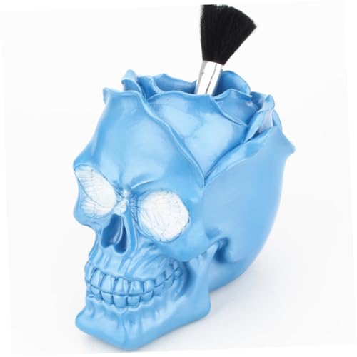 Stylos et maquillage pot crâne 3D cadeau original