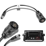 humminbird 580 combo fishfinder gps sensor Alta qualità: il cavo adattatore è realizzato in plastica di alta qualità, garantendo che sia resistente e di lunga durata. I connettori impermeabili IP68 sono dotati di punta in metallo per evitare interferenze del sonar. Il cavo in rame fornisce un'eccellente conduttività e resistenza alla corrosione. Inoltre, l'alloggiamento in gomma del cavo ne migliora la durata, permettendogli di resistere all'usura nel tempo