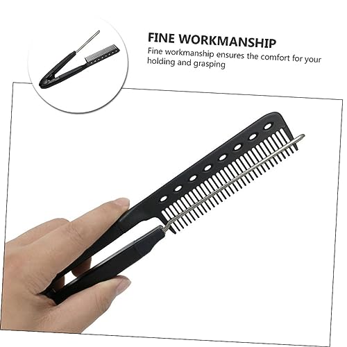 WOONEKY Peine Alisador de Cabello en V, Herramienta Eléctrica para Alisar sin Calor, Cepillo para Peinar miniatura 7