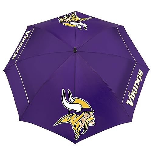 Team Effort Minnesota Vikings 62" WindSheer Lite Golf Umbrella