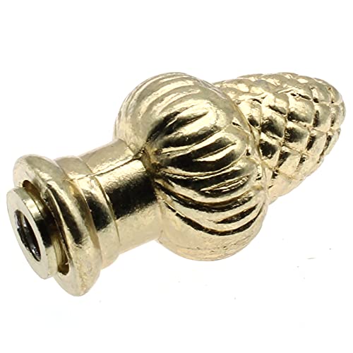 Brass Lamp Finial Solid Lamp Finial Cap Knob Gold Lamp Decoration For Lamp Shade Harp Holder Clip-On Lampshade #TOP3
