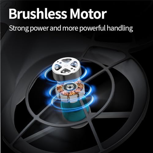 Big-Size K200 Max Drone with 4.8-Inch Screen Controller with SD Card, Two-batteries, Brushless Motor, Optical Flow Positioning, with Black Outdoor Carrying Case. - Image 5