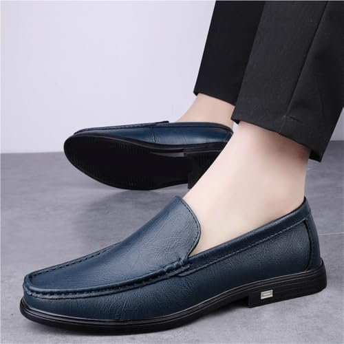Slip Resistant Lightweight Slip On Mens Business Loafers Shoes Comfortable Driving Style Casual Events Outdoors Wedding4