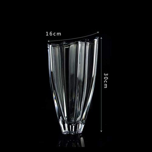 Vase antique en verre pour fleur séchée et décoration de table MU