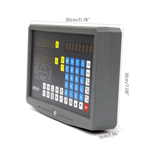 DRO-2V 2 Axis Digital Readout XY XZ Axes Display Milling miniatura 3