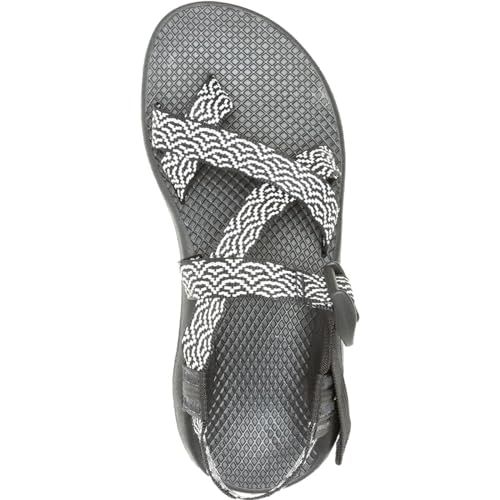 Chaco Women's Z/Cloud 2 Sandal, Bloop Black/White, 62