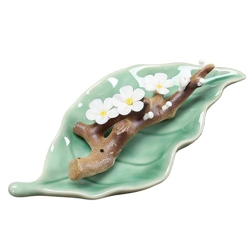 Incense Holder Base Creative Incense Holder Handicraft Horizontal Burner Porcelain Censer Stick Stand