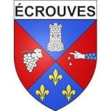 écrouves 54 ville Stickers blason autocollant adhésif - Taille : 12 cm