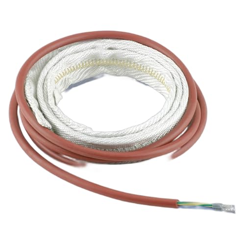 SAF Wärmetechnik KM-HT-PSG PTFE Isoliertes Heizband, 1,0m Länge, 44 Watt, 230 Volt