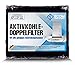 Produktbild Ecom Delivery® Filter Dunstabzugshaube zuschneidbar - Maße 57 x 47 cm | Hochwertiger Filter für Dunstabzugshaube mit Aktivkohle für hygienisch saubere Luft in Ihrer Küche - Filtert Gase und Gerüche