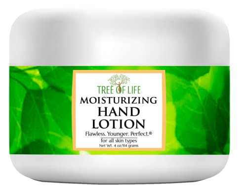 Tree of Life Moisturizing Hand Lotion, Soothing Skin Lotion for Hands Hydration and Comfort, 4 Oz