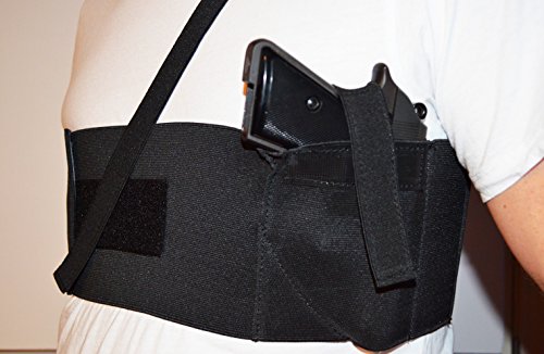 Acid Tactical® Concealed Carry Holster - Chest Band Holster - Neoprene Black