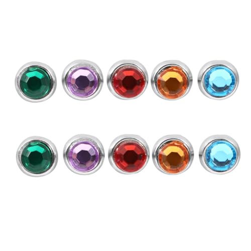 ERINGOGO Scrapbooking Brads Craft Scrapbooking Pins for Shadow Box Display Handmade Nail DIY Assorted Pack