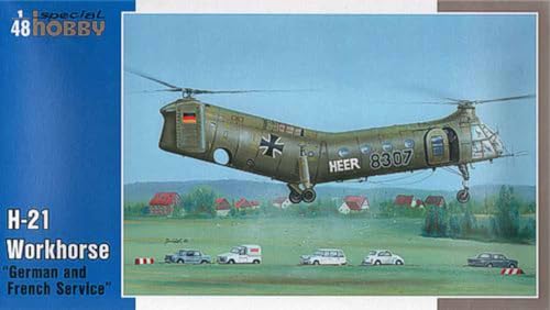Unbekannt Special Hobby SH48088 - H-21 Workhorse German and French Marking Flugzeug