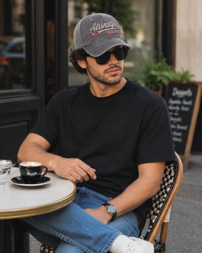 Image of Handcuffs Caps for Mens & Womens Casual Baseball Cap Adjustable Hat Unisex Summer Sun Hats