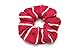 Extra Large Hair Scrunchies Elastic Ties HairBand Handmade Crochet - Rose