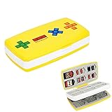 PROfezzion 大容量 24枚 Switch ゲームソフト +48枚 Micro SDカード ケース 収納可能 ゲームカード収納ケース Switch ソフト ゲームカードケース Micro SD メモリーカード TFカード 収納 収納バッグ 防塵 防水 耐衝撃 持ち運び便利