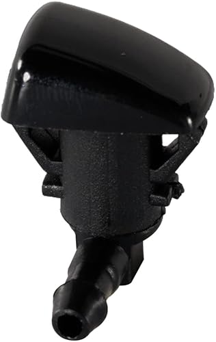 Para Dodge Charger 2011, 2012, 2013, 2014, boquilla para limpiaparabrisas o lado del pasajero, una sola pieza, plástico, negro, repuesto para