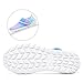 Rechtmien Girls Kid Todder Water Shoes Quick Dry Barefoot Water Park Cute Sports Swim Shoes Non-Slip Lightweight Beach Pool Garden Aqua Shoes Mermaid 1 Big Kid