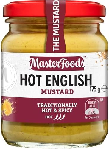 Masterfoods Hot English Mustard 175g
