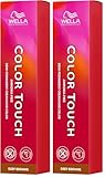 Wella Professionals Color Touch Deep Browns – Ammoniakfreie, vegane Intensivtönung mit Metal Purifier – für tiefe, elegante Braunnuancen bis zu 28 Haarwäschen - 8/73 Hellblond Braun-Gold – 60 ml