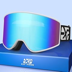 Adult Ski Goggles-blue