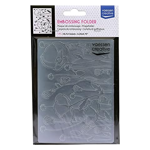 Vaessen Creative Prägefolder Mohnfeld Cover