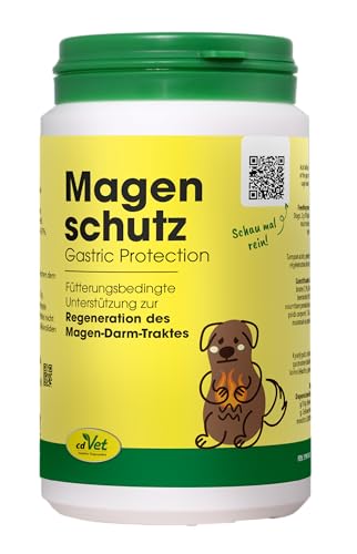cdVet Magenschutz 100g - Pulver zur Förderung der Gesundheit von Magen und Darm für Hunde und Katzen